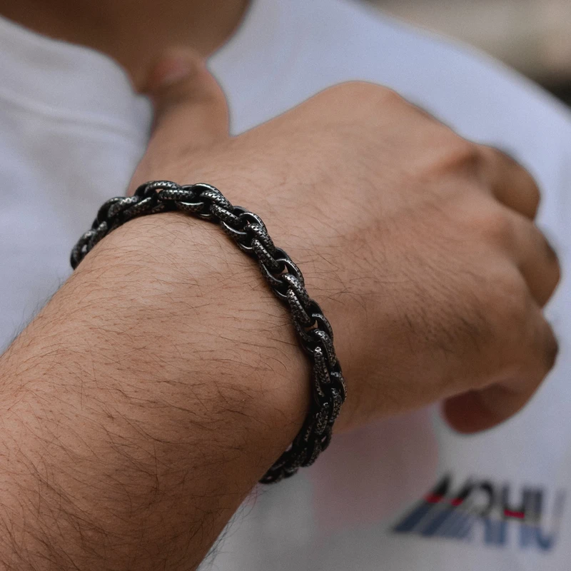 Men  style  Bracelet (Black Edition) - Thumbnail 3