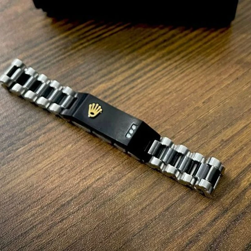 Stainless Steel  Crown Jubilee Bracelet for Men's Fashion Accessories - Thumbnail 6