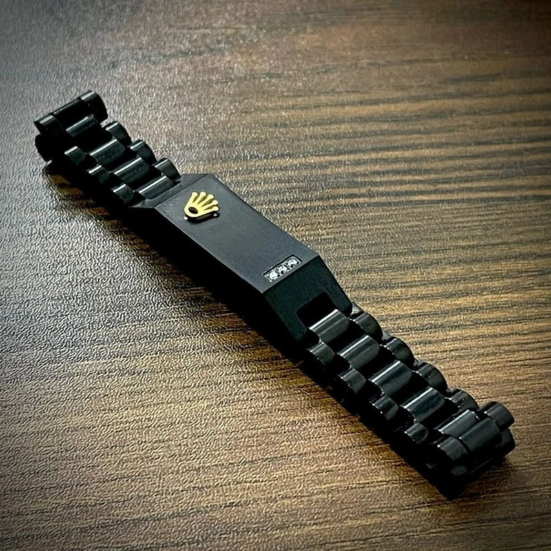 Stainless Steel  Crown Jubilee Bracelet for Men's Fashion Accessories - Thumbnail 10