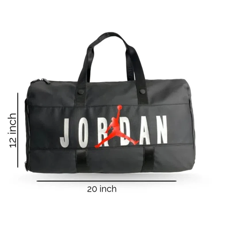 Nike Air Jordan fan made Velocity Duffle Bag (One Size, Black)