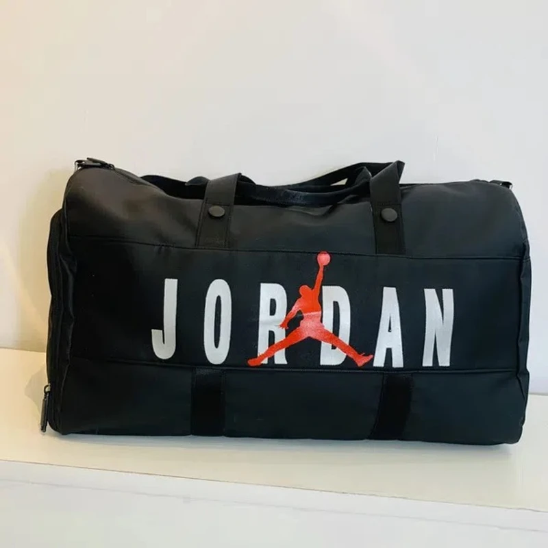 Nike Air Jordan fan made Velocity Duffle Bag (One Size, Black) - Thumbnail 3