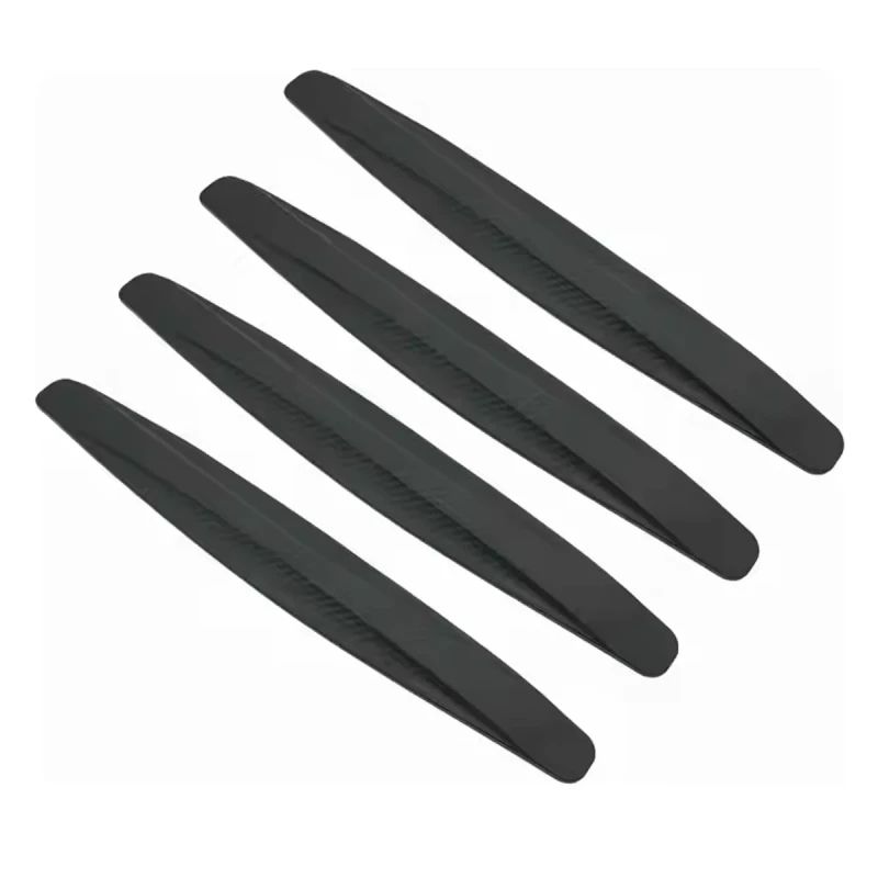 4 Pcs Car Bumper protector Strip (Black Color )