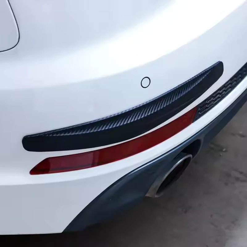 4 Pcs Car Bumper protector Strip (Black Color )