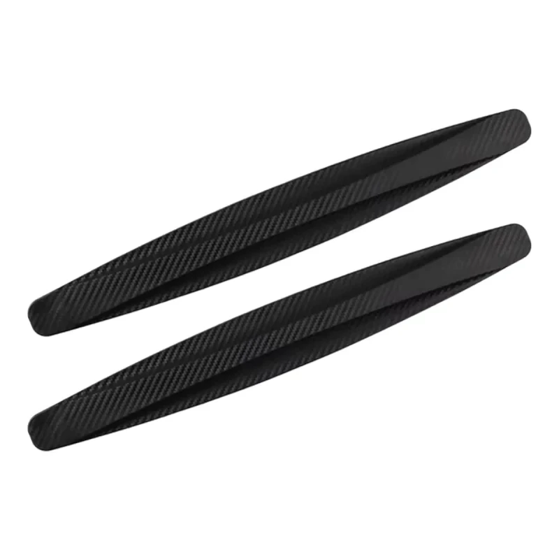 2 Pcs Car Bumper protector Strip (Black Color)