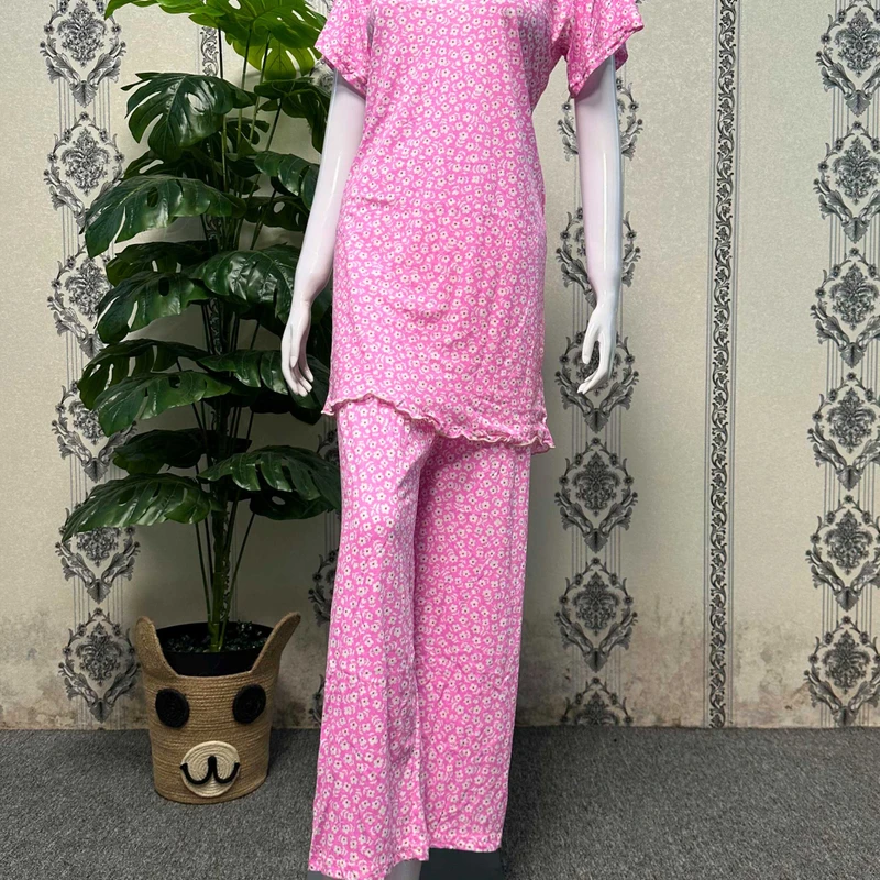Ladies Long T-Shirt Set (RT-105)