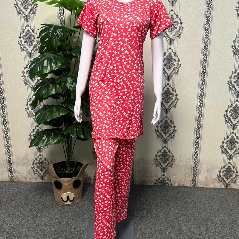 Ladies Long T-Shirt Set (RT-102)