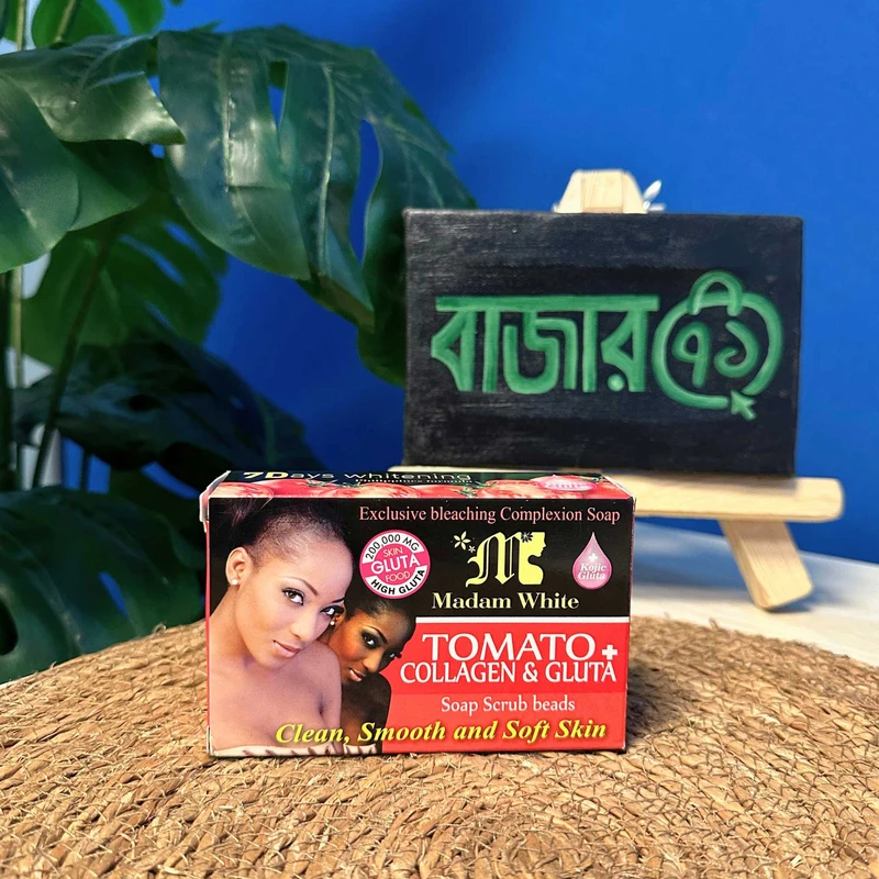 Madam White Tomato, Collagen & Gluta Skincare Soap