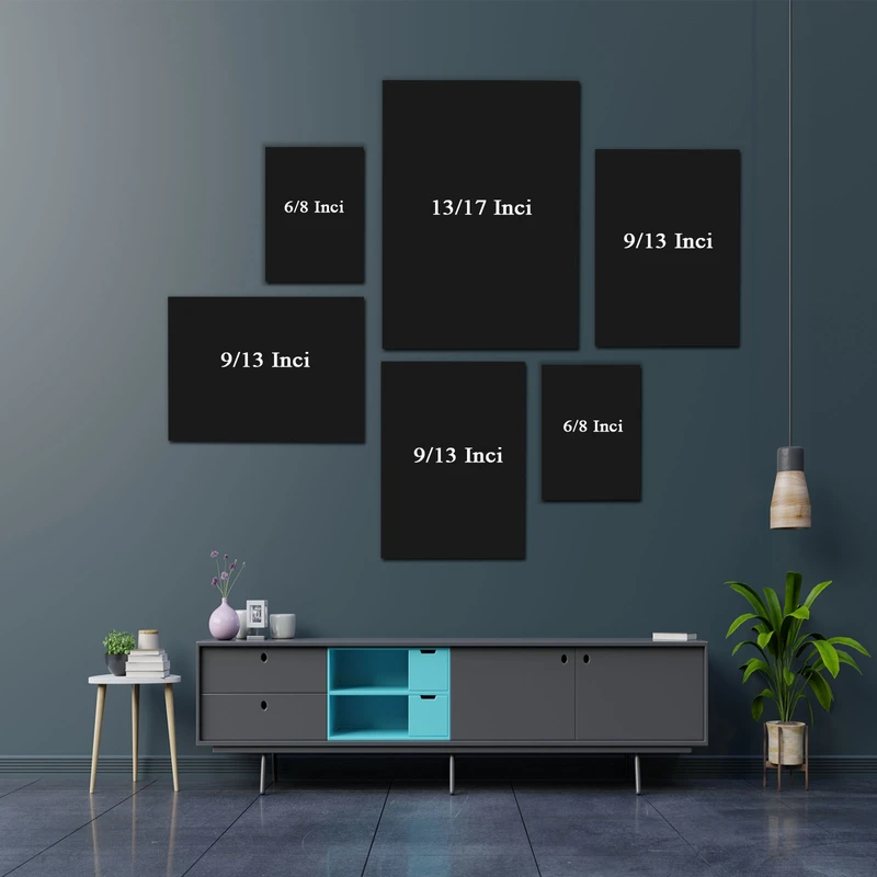 Set Of 6 Wall Art Combo 2 - Image 3