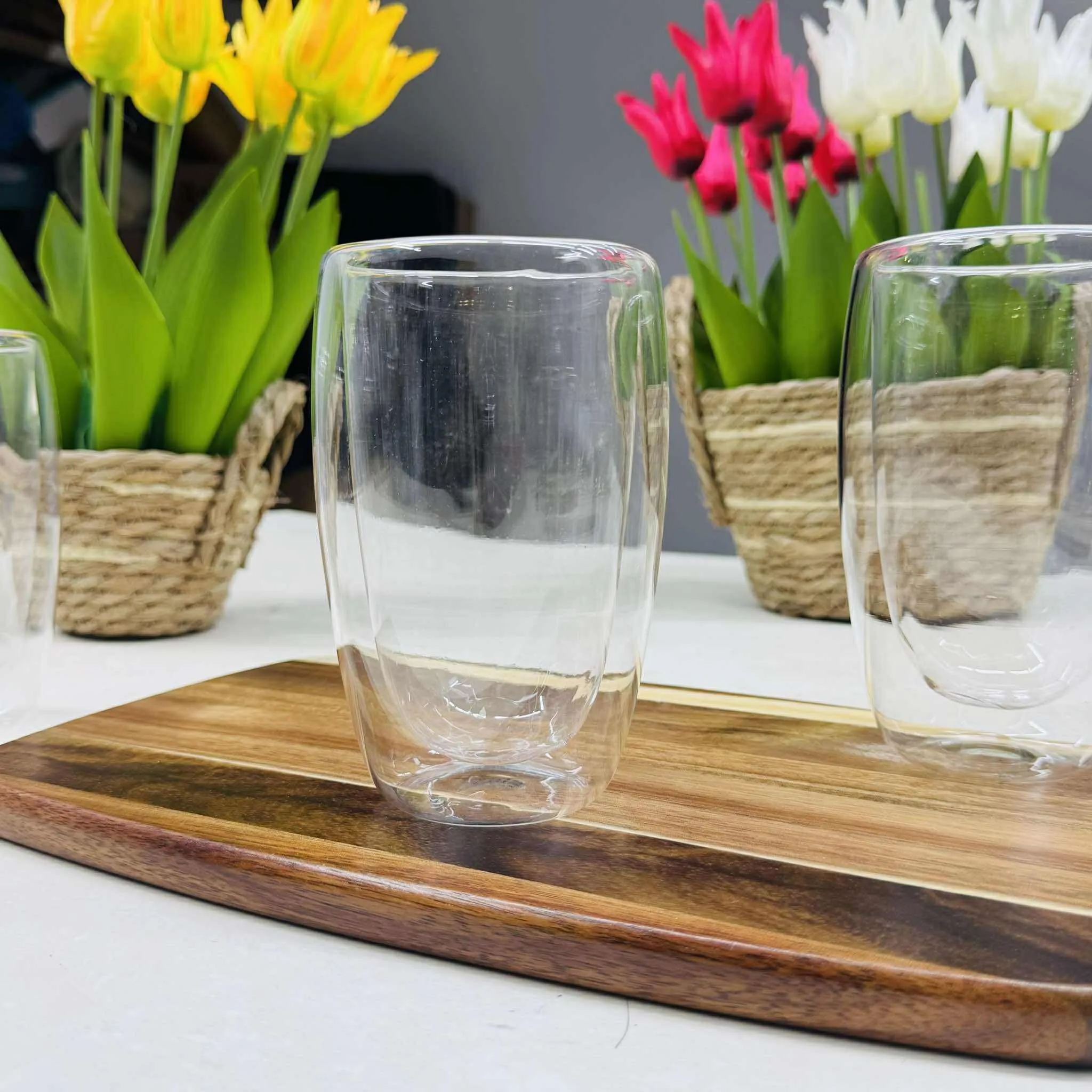 6pc Double wall Glass set - Image 4
