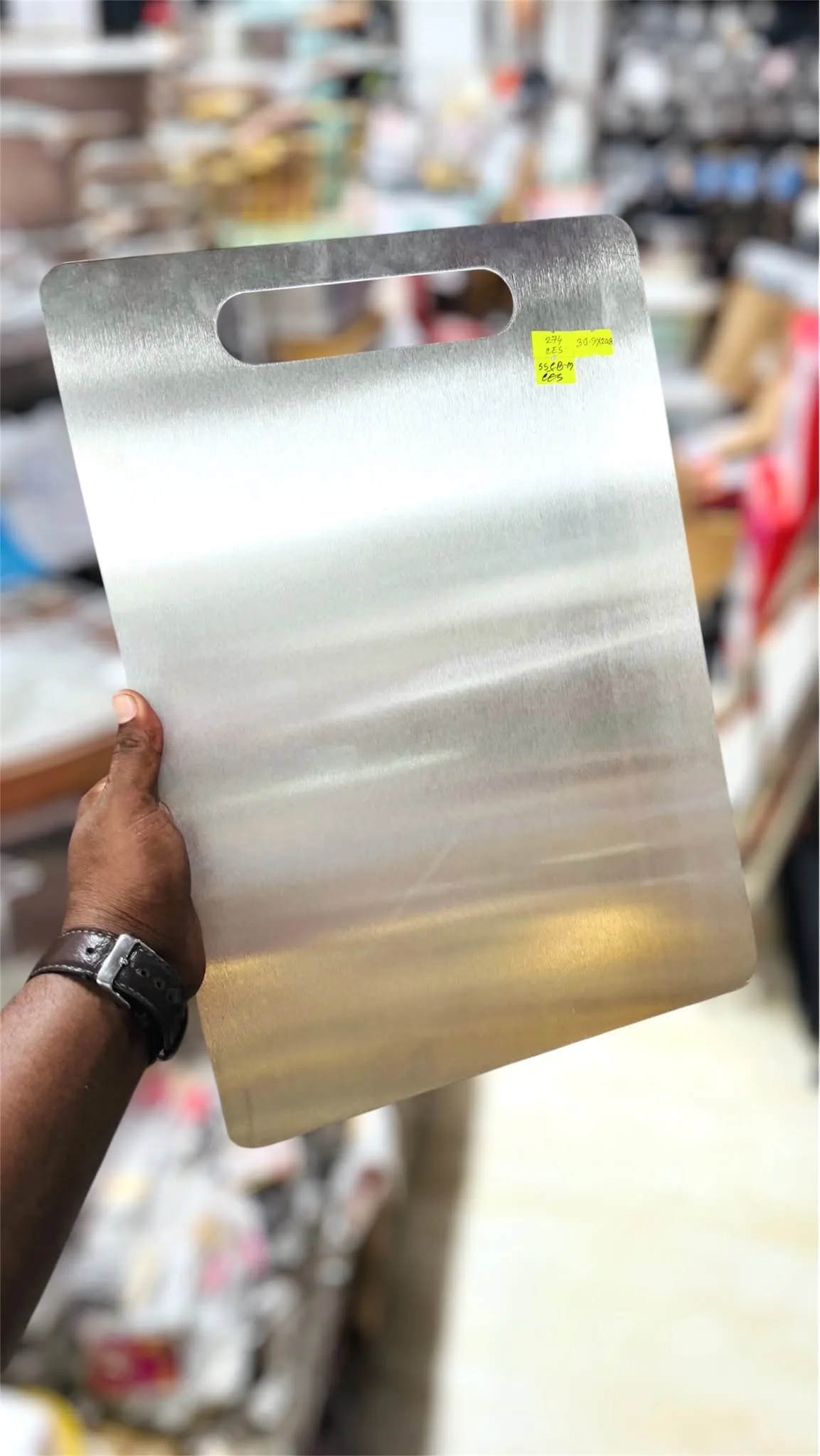 Stainless Steel Chopping Borad - Image 5