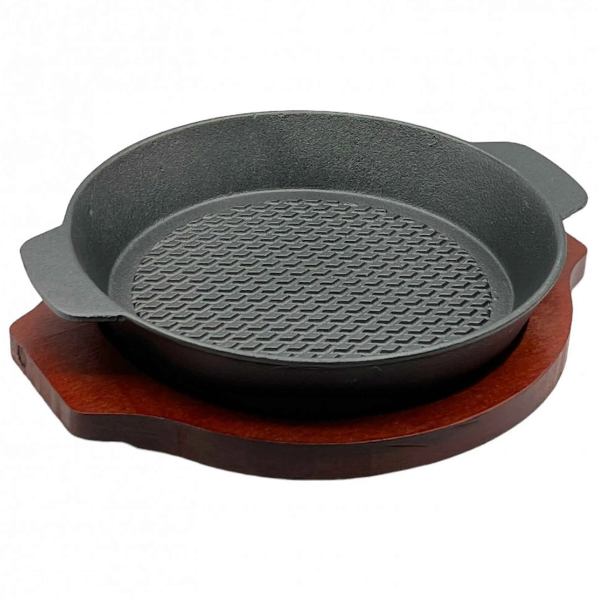 23CM Ceramic Sizzling dish( cast iron)