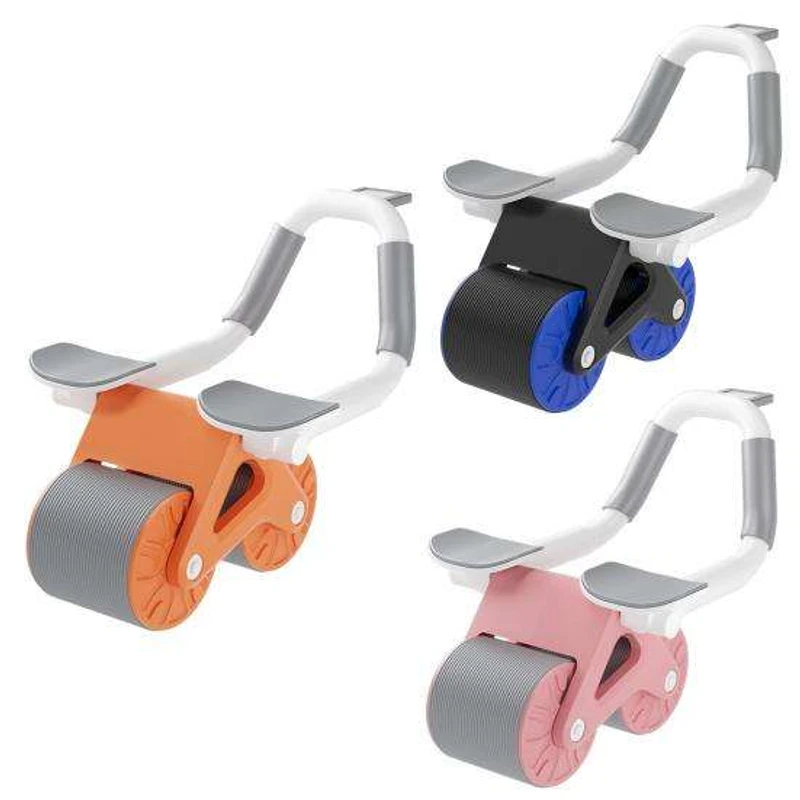 Automatic Rebound Abdominal Exercise Roller With Elbow Support - Image 4