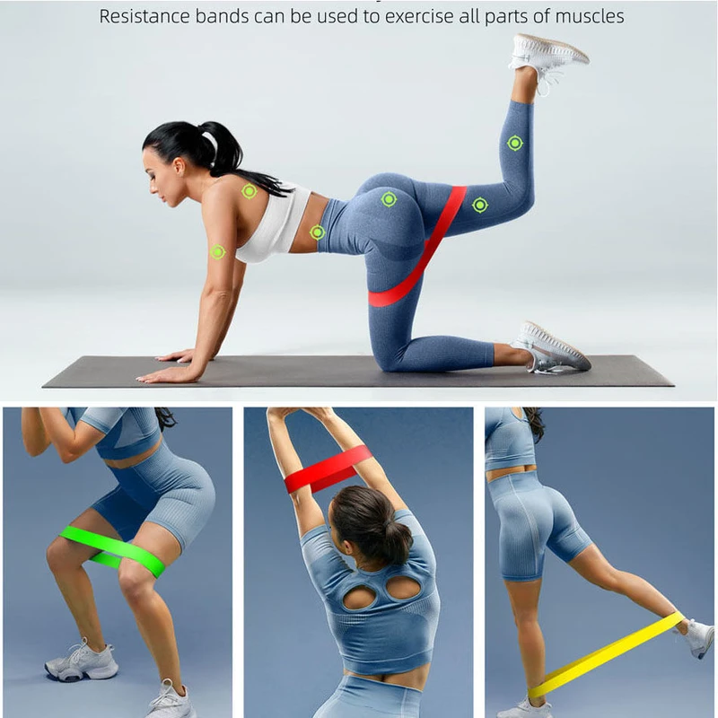 Resistance Band for Fitness Training ৩ পিস - Image 3