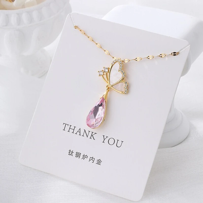 Butterfly Dimond cut pandent