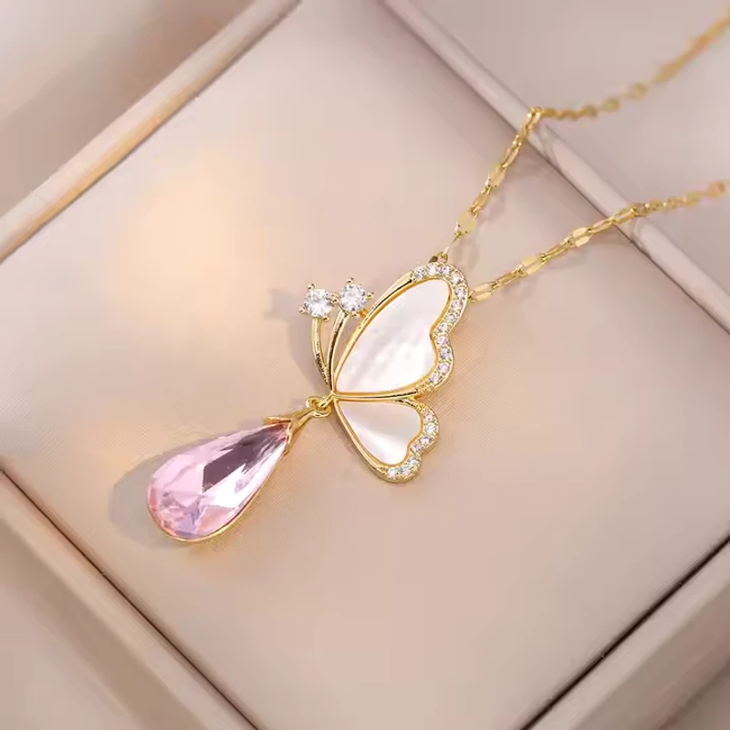 Butterfly Dimond cut pandent - Image 3