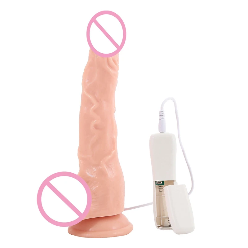 Realistic PVC Dildo Vibrator for Women Manual Masturbation - Image 3