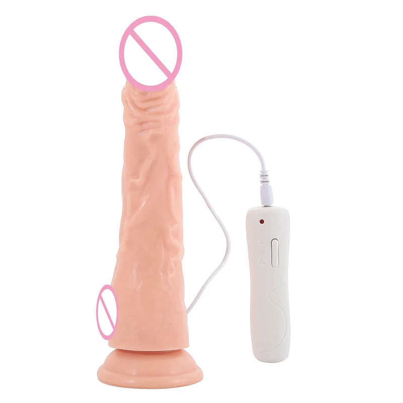 Realistic PVC Dildo Vibrator for Women Manual Masturbation - Image 4