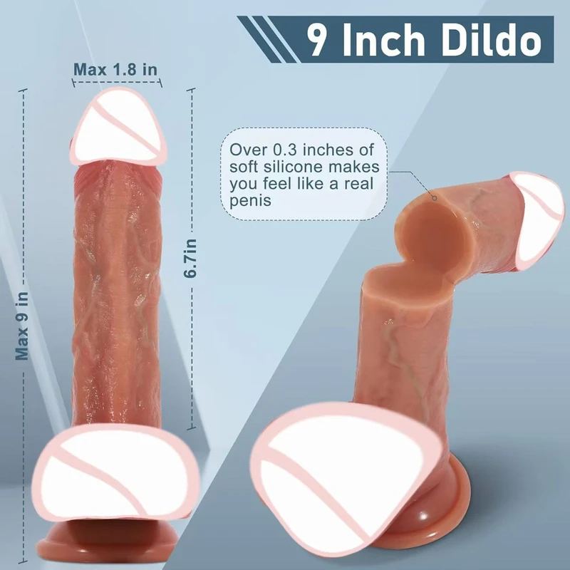 Premium Artificial Vibrator Penis – Real Feel Dildo - Image 3