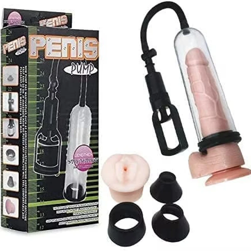 Pipedream 2-in-1 Penis Pump with Fanta Flesh Pussy