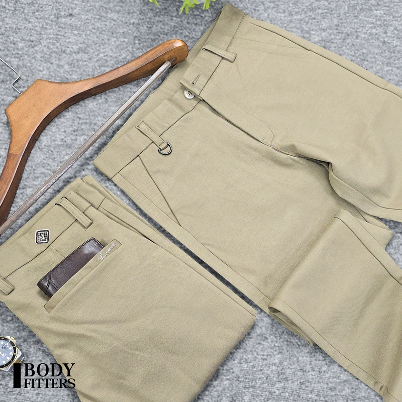 Tan Brown - Regent Fit Formal Pant - Image 3
