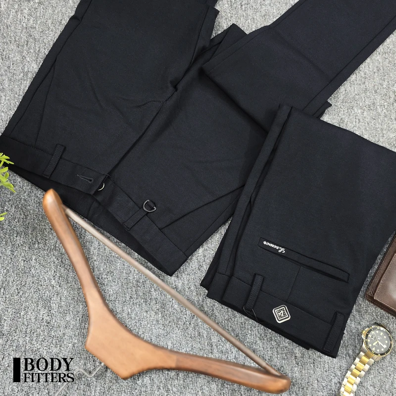 Eerie Black - Regent Fit Formal Pant
