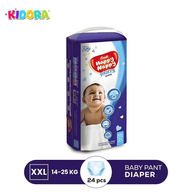 Happy Nappy Baby Diaper Pant XXL 14-25 kg 24