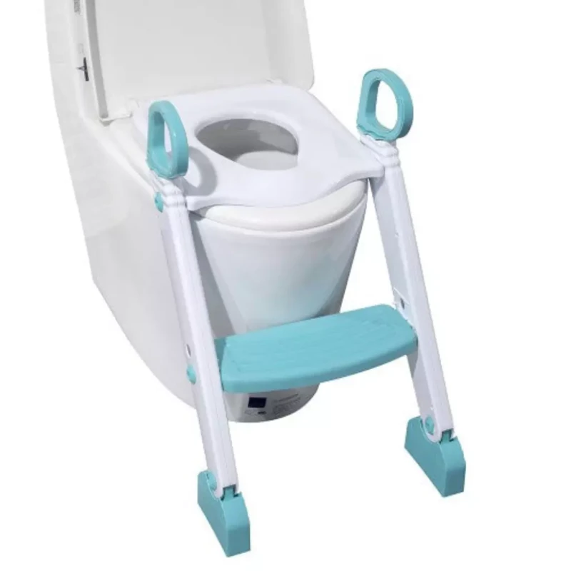 Baby Potty Training High Commode Seat with Adjustable Stairs