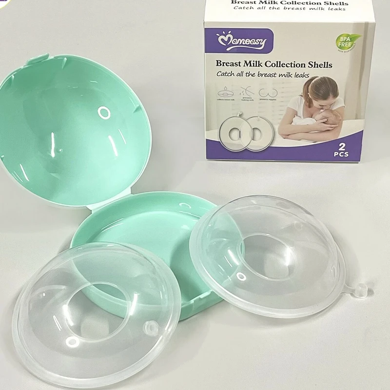 Momeasy Silicone Breast Milk Collector Shells- 2Pcs