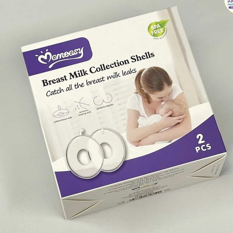 Momeasy Silicone Breast Milk Collector Shells- 2Pcs