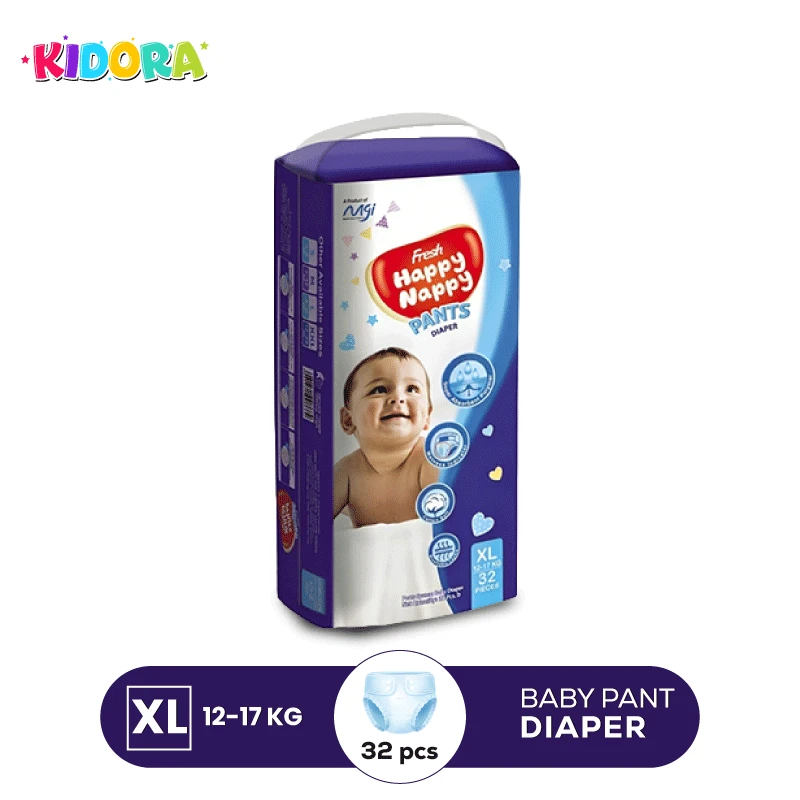 Happy Nappy Baby Diaper Pant XL (12-17-