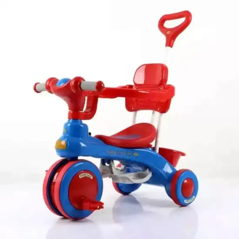 3 In 1 Baby Tri Cycle Stroller with Push Handel & Huddy For Kids