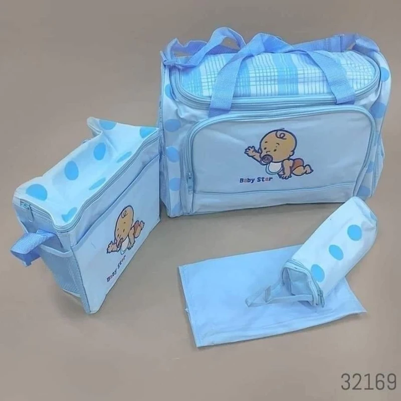 Diaper & Accessories Bag 4-In-1 Mothercare Bag With Hand Baby Bag