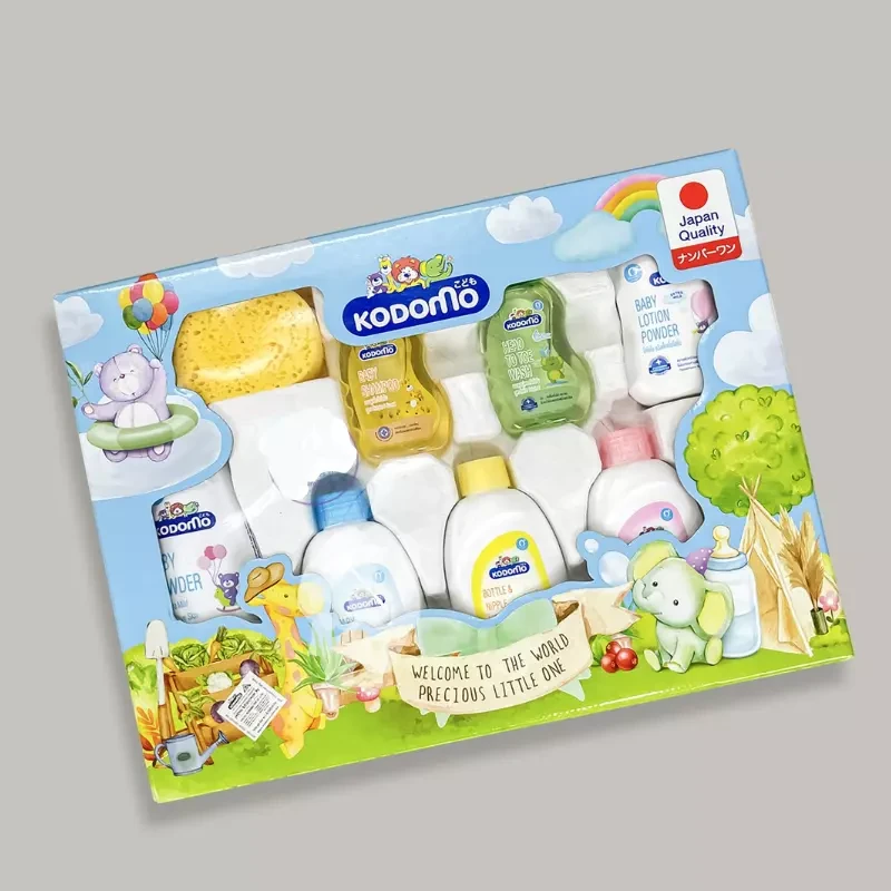 Kodomo 8 Pcs Happy Kids Baby Gift Set (Thailand)