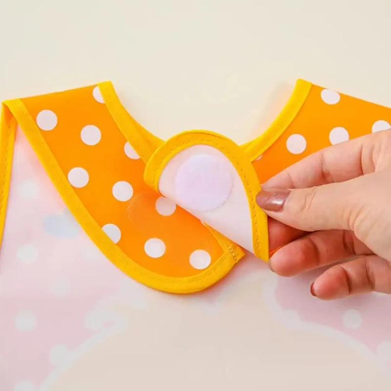 Plastic Waterproof Apron Bib For Baby - Image 3