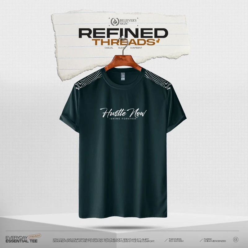 Premium Spandex T-Shirt Combo 3Pcs