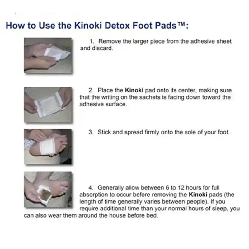 Kinoki Detox Foot Pad (1 Boxes ) - Image 6