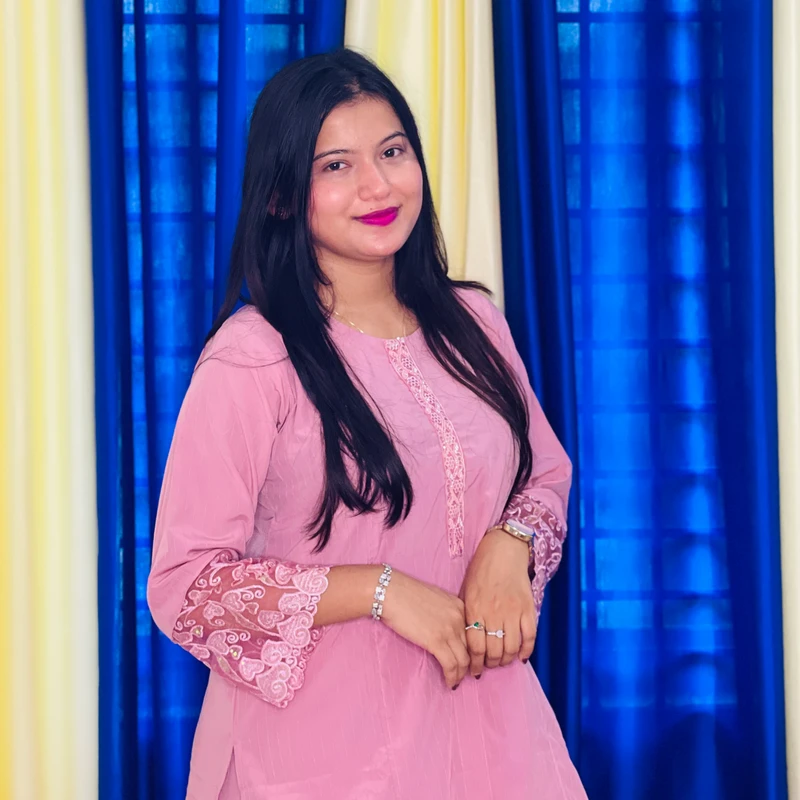 Dubai Step Cherry Set with Karchupi Embroidery