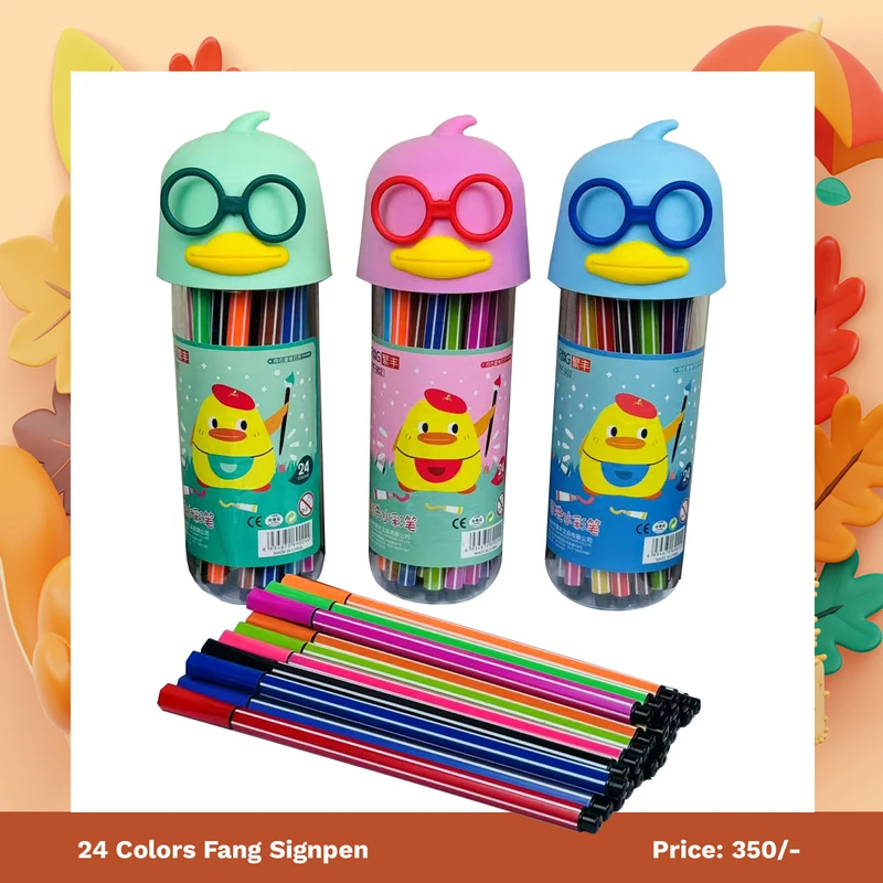 Fang Signpen 24 Color | ফ্যাং ২৪ কালার সাইনপেন