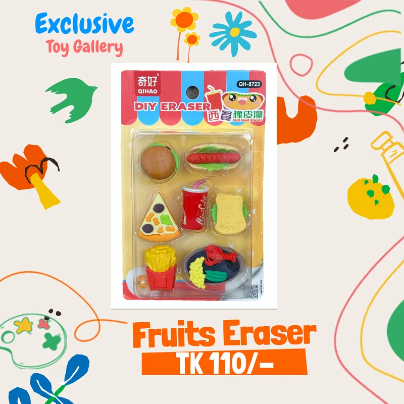 Food Eraser। ডিজাইনের ইরেজার