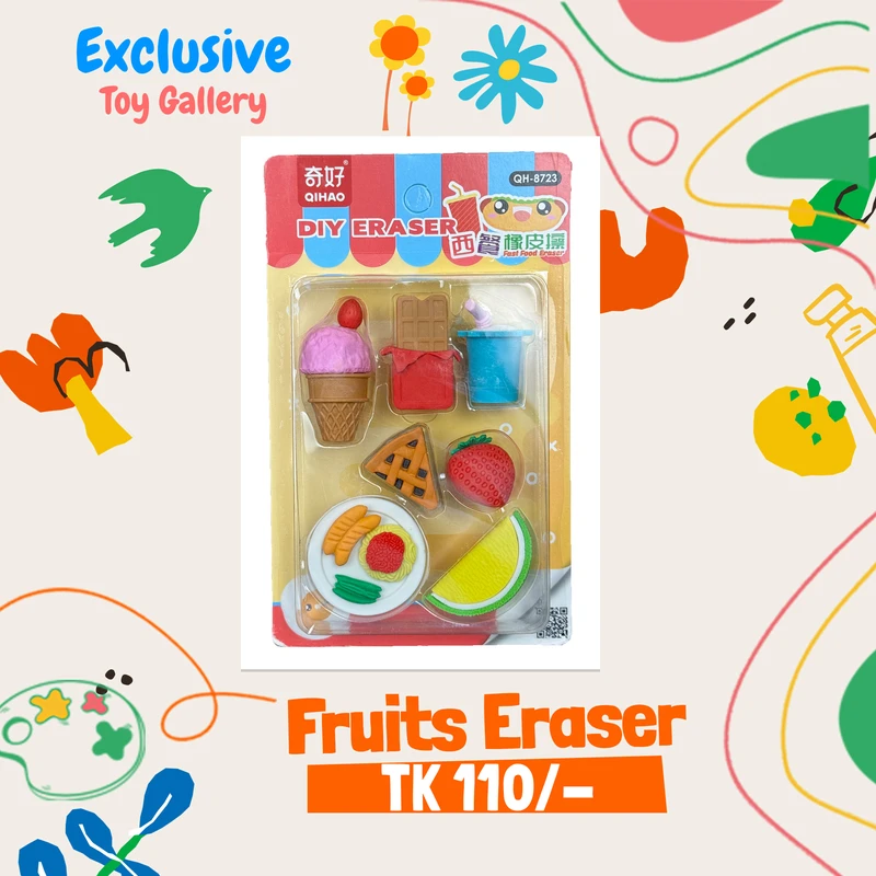 Food Eraser। ডিজাইনের ইরেজার