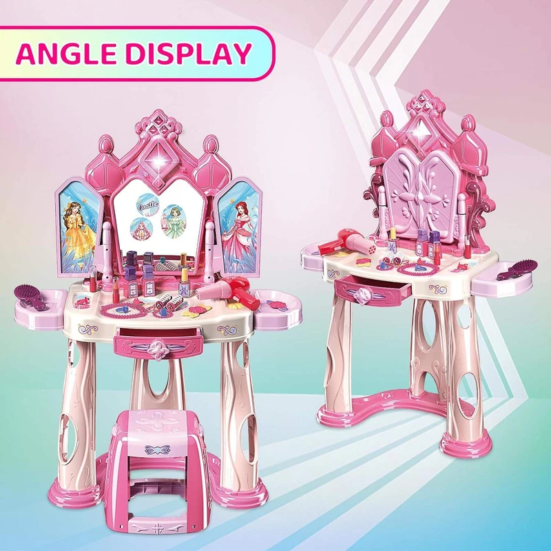 Princess dressing table with light and music