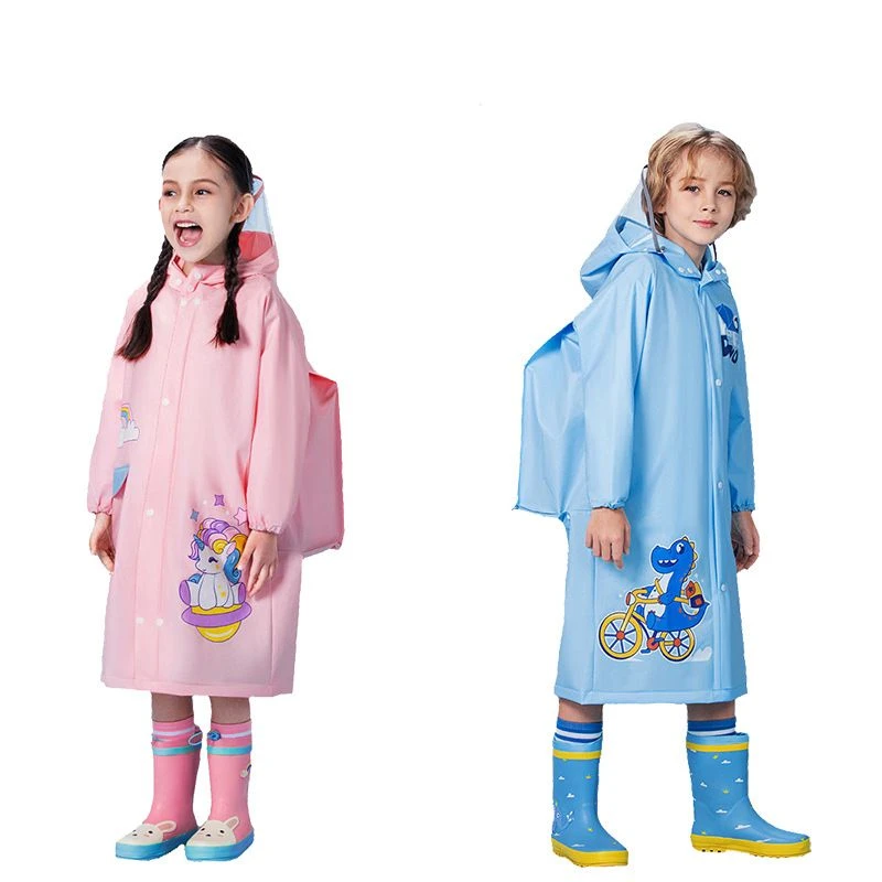 Children Anime Raincoat