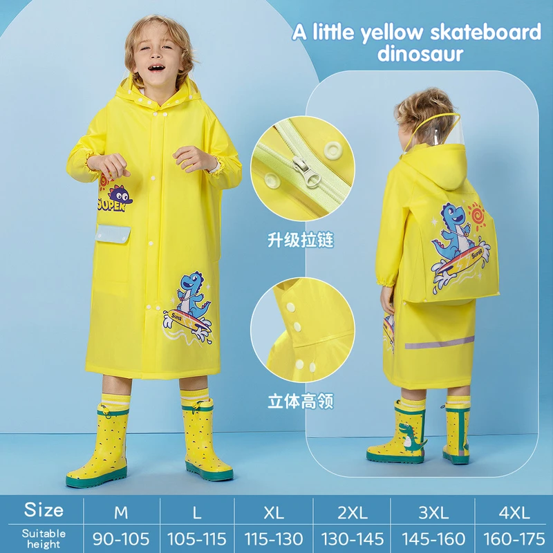 Children Anime Raincoat - Image 3