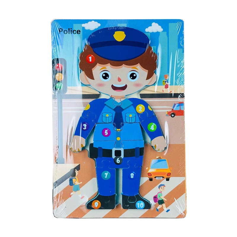 Wooden Charecter Puzzle | কাঠের তৈরি চরিত্রভিত্তিক পাজল - Image 5