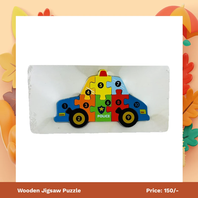 Wooden Puzzle | কাঠের পাজেল খেলনা - Image 3