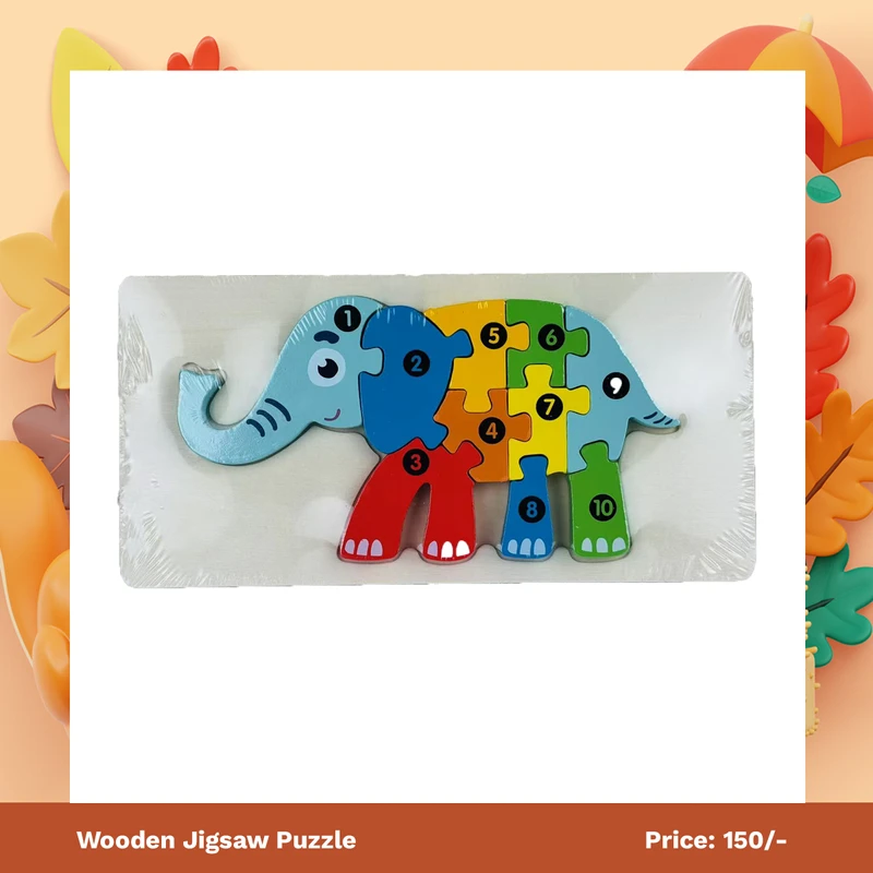 Wooden Puzzle | কাঠের পাজেল খেলনা - Image 5