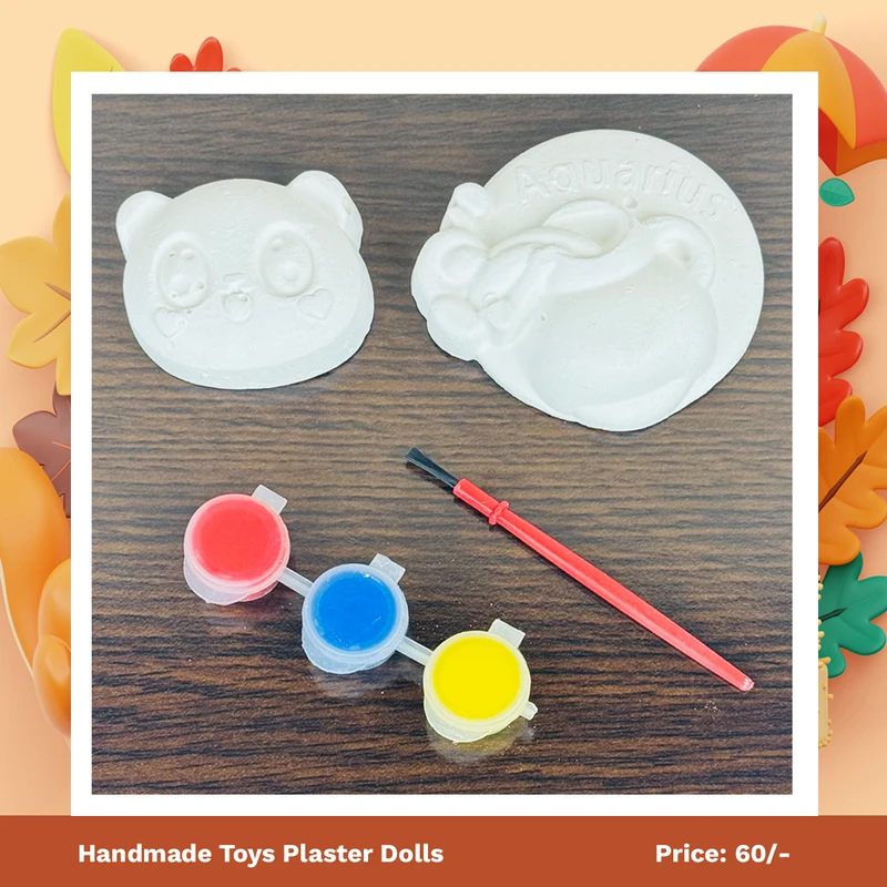 Handmade Toys Pluster Dolls | হ্যান্ডমেড প্লাস্টার খেলনা সেট