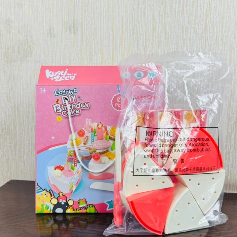 Fruit light candle cadke