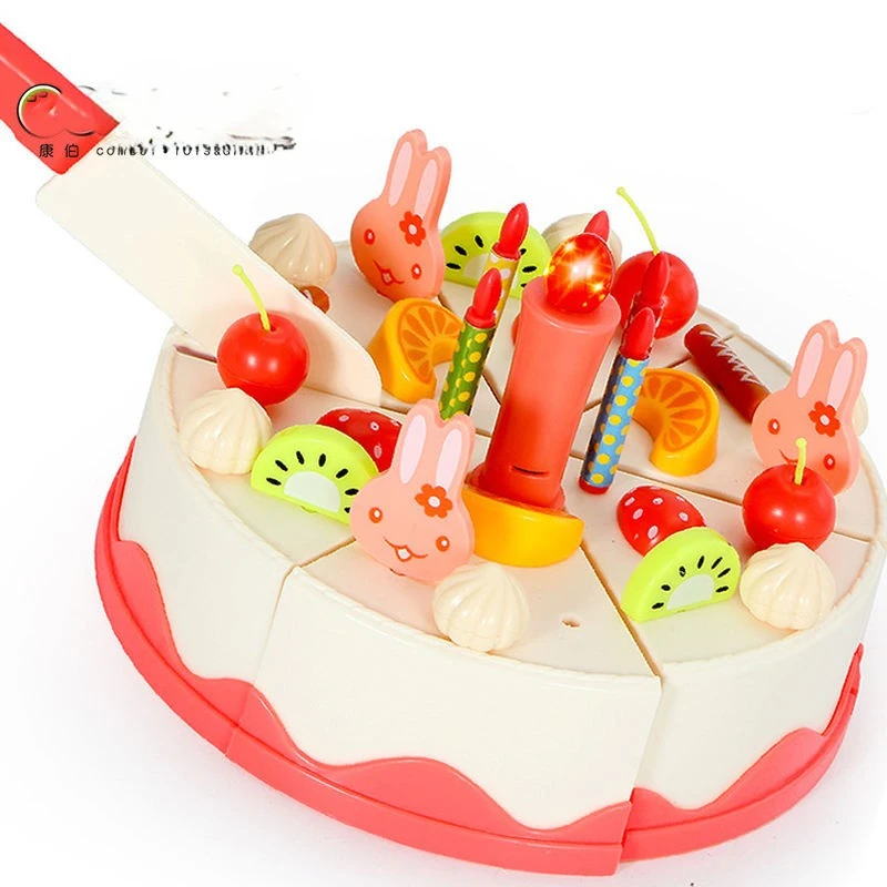 Fruit light candle cadke