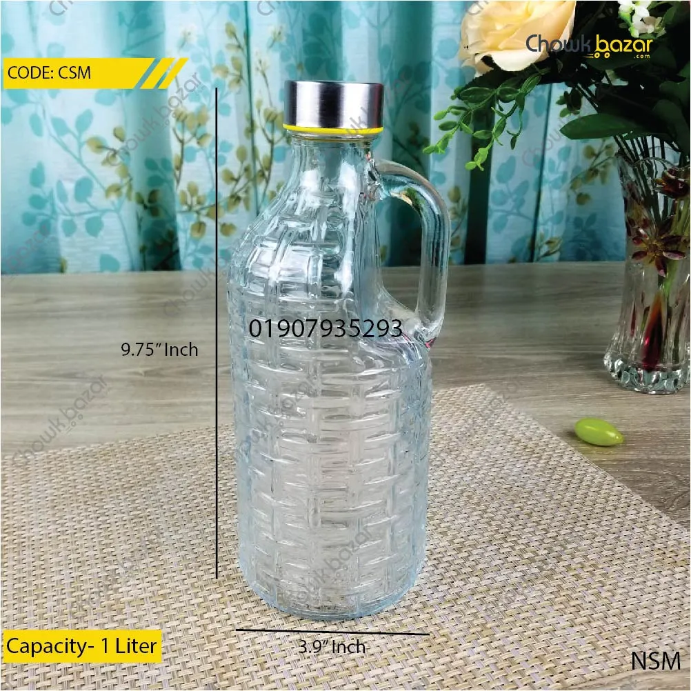 1000ml Glass handle bottle(Pati) 01318